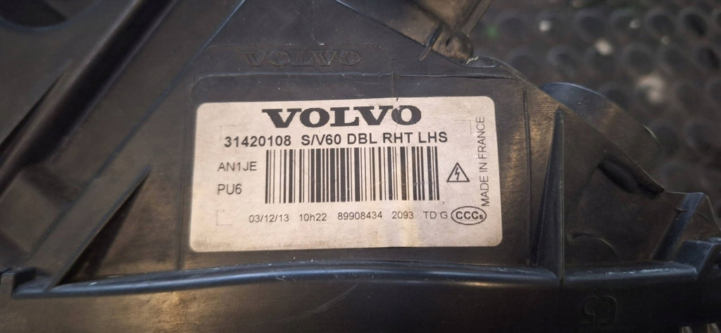 Frontscheinwerfer Volvo V60 31420108 Links Scheinwerfer Headlight SCH6507349403bx