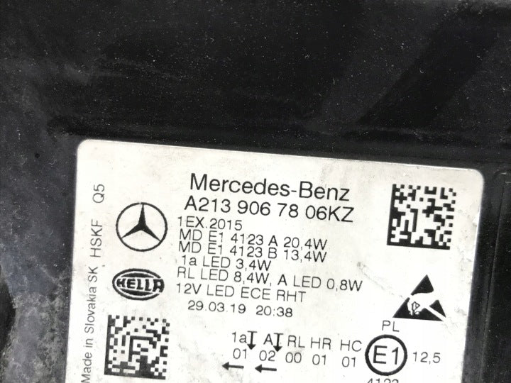 Frontscheinwerfer Mercedes-Benz W213 A2139067806KZ LED Rechts Headlight SCH2569017273am