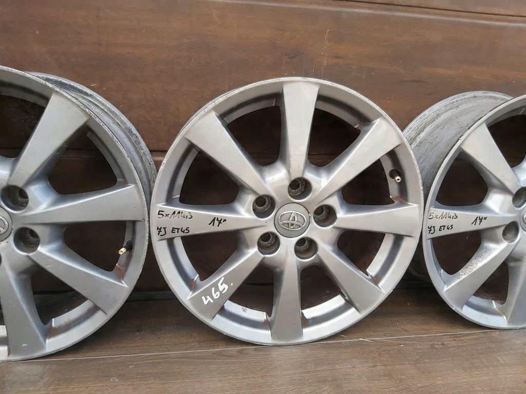 1x Alufelge 17 Zoll 7.0" 5x114.3 Toyota Corolla Verso Avensis Rim Wheel
