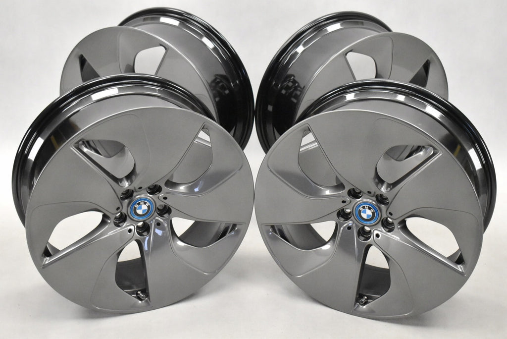 4x Alufelge 20 Zoll 7.5" 5x112 40ET Glanz Graphit 6853004 BMW I8 Rim Wheel FEL5513441353cg