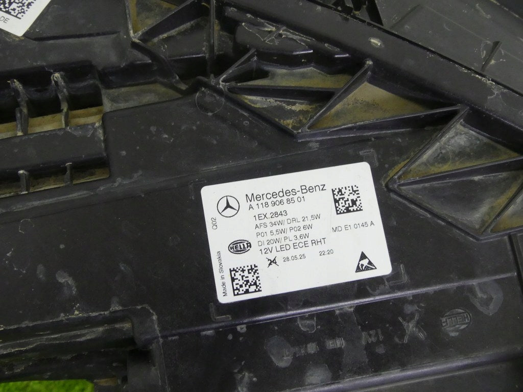 Frontscheinwerfer Mercedes-Benz Cla 1189068501 Links Scheinwerfer Headlight SCH2913587332sd