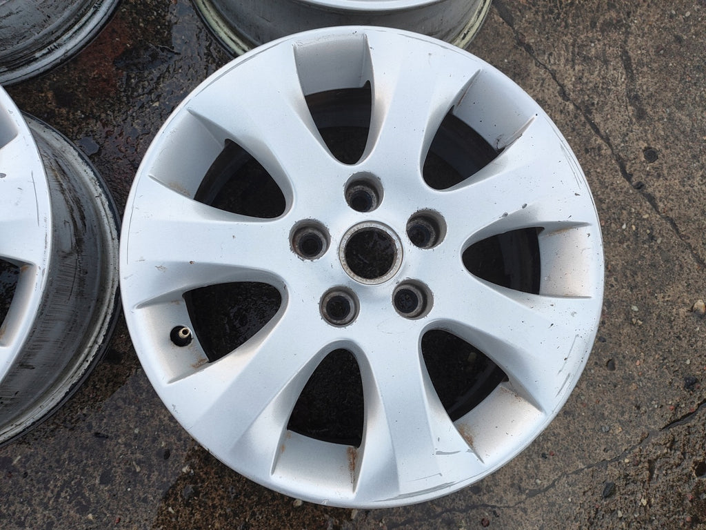 1x Alufelge 16 Zoll 6.5" 5x115 41ET Glanz Silber 13856376019 Opel Astra J FEL2477508493fi
