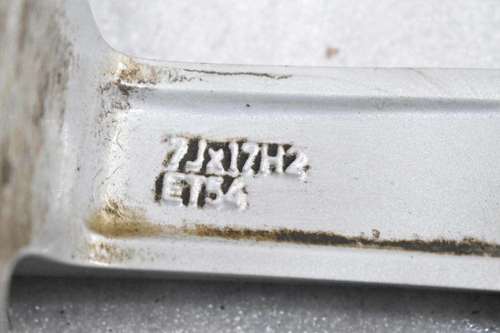 1x Alufelge 17 Zoll 7.0" 5x112 54ET Glanz Silber 1K5071497 VW Golf V Plus