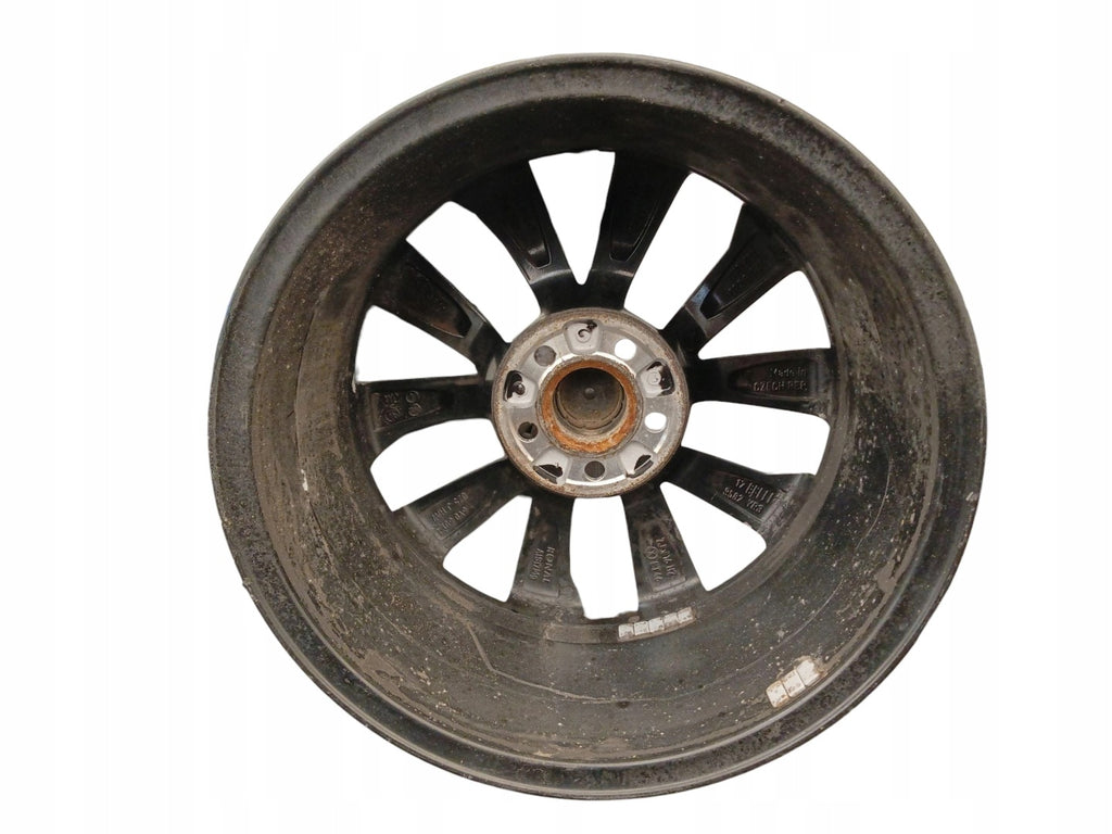 1x Alufelge 16 Zoll 7.0" 5x100 46ET Glanz Schwarz 6V0601025F Skoda Rapid FEL8671268331fc