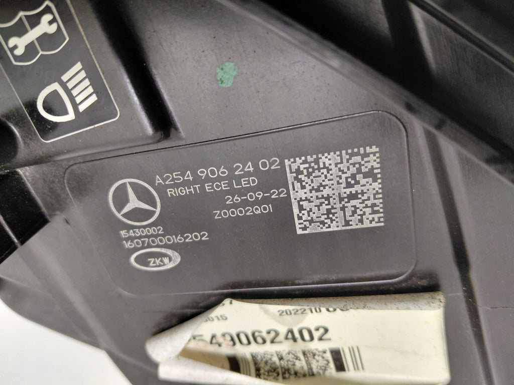 Frontscheinwerfer Mercedes-Benz Glc A2549062402 Rechts Scheinwerfer Headlight SCH1289340829vr