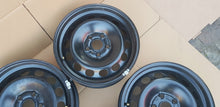 Laden Sie das Bild in den Galerie-Viewer, 4x Alufelge 16 Zoll 6.5" 5x112 43ET Matt Schwarz 8V0601027A Audi Rim Wheel FEL6713224674ls