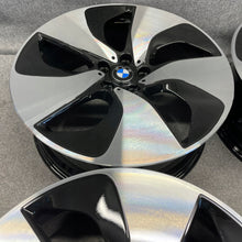 Laden Sie das Bild in den Galerie-Viewer, 4x Alufelge 20 Zoll 7.5" 5x112 40ET Matt Schwarz 6857575 BMW I8 I12 Rim Wheel FEL6261241329xy