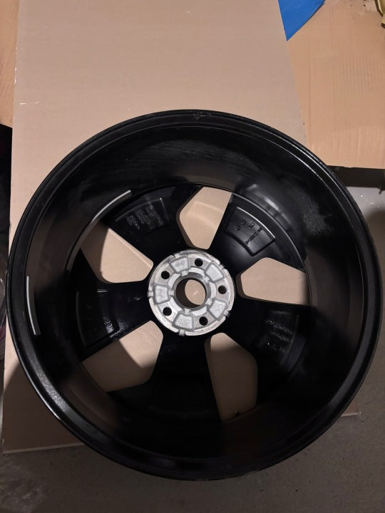 1x Alufelge 19 Zoll 7.5" 5x112 50ET Glanz Schwarz 10A601025H VW I Rim Wheel FEL7639631682ol