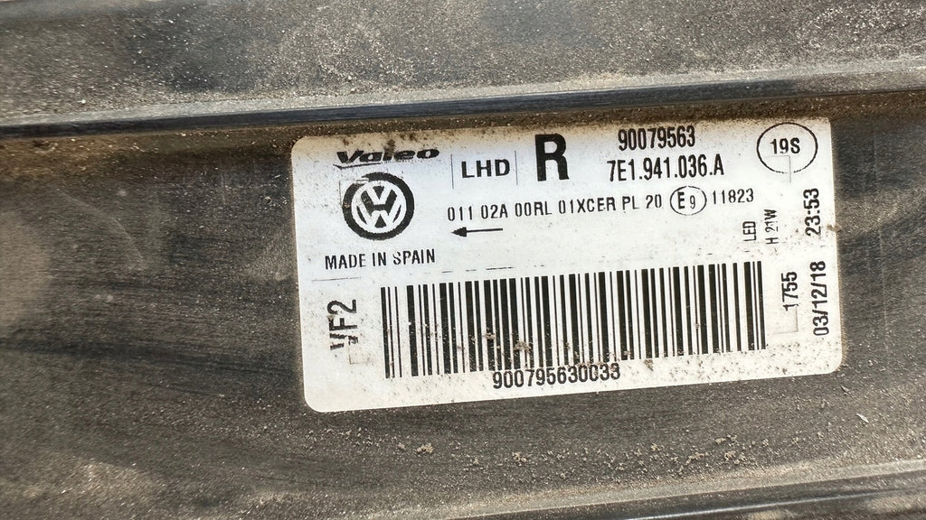 Frontscheinwerfer VW T6 7E1941036A LED Rechts Scheinwerfer Headlight SCH9852703627ao