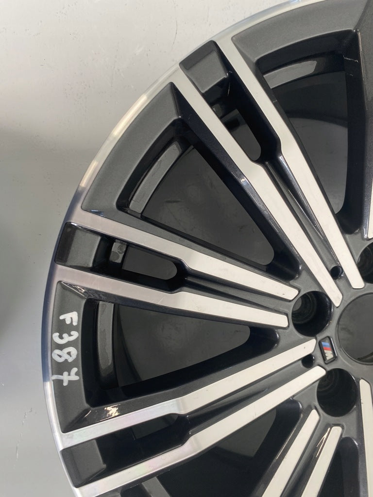 1x Alufelge 18 Zoll 8.5" 5x112 40ET Glanz Graphit 8089891 BMW G20 Mg Rim Wheel FEL8913370907za