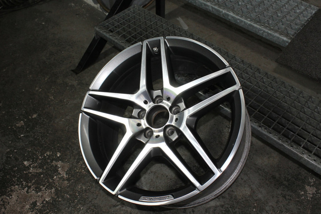 1x Alufelge 19 Zoll 8.5" 5x112 38ET Glanz A2224010000 Mercedes-Benz W222 FEL9112537604rg
