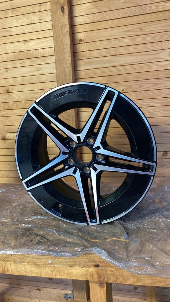 1x Alufelge 18 Zoll 9.0" 5x112 58ET Glanz Graphit A2064016600 Mercedes-Benz W206