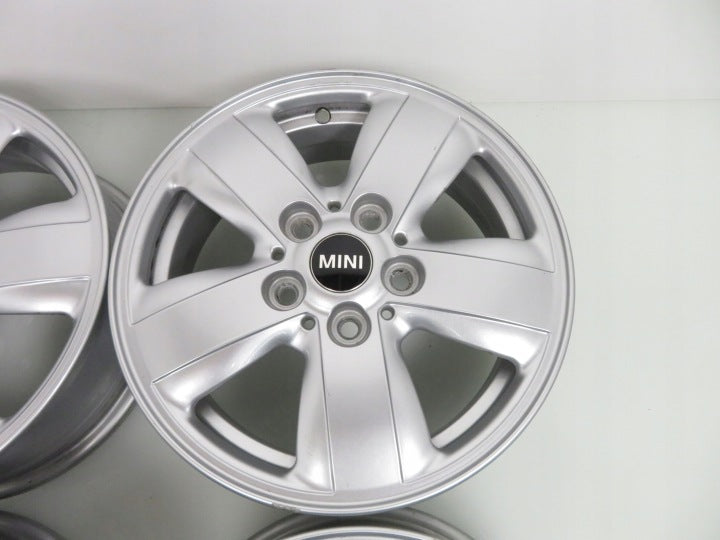 4x Alufelge 15 Zoll 5.5" 5x112 46ET M800372 Mini F57 F56 F55 Rim Wheel FEL1065341039ri