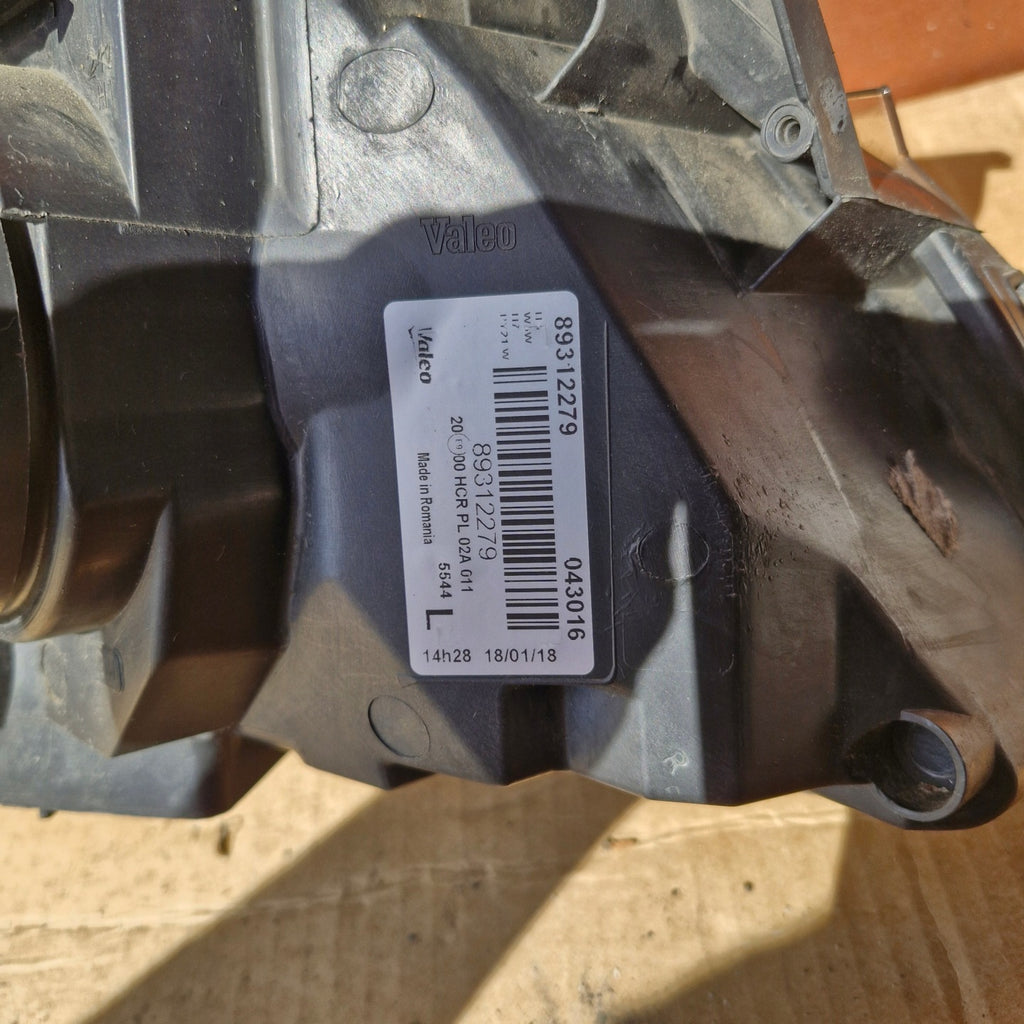 Frontscheinwerfer Opel Vectra C 89312279 Links Scheinwerfer Headlight SCH5219744349aa