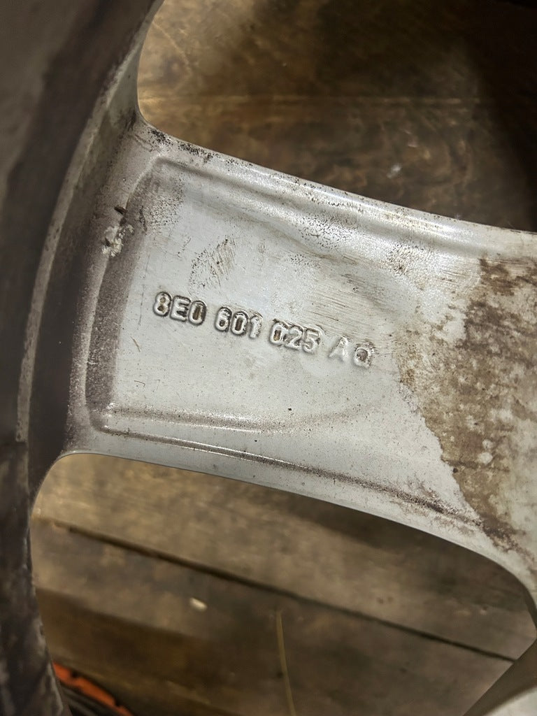 1x Alufelge 17 Zoll 7.5" 5x112 43ET 8E0601025AQ Audi Rim Wheel FEL9388946026hz