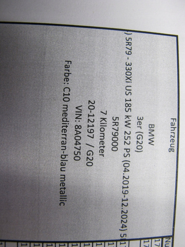 Frontscheinwerfer BMW G21 G20 9481716 Ein Stück (Rechts oder Links) Headlight