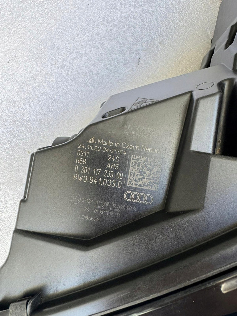 Frontscheinwerfer Audi A4 8W0941033D Full LED Links Scheinwerfer Headlight