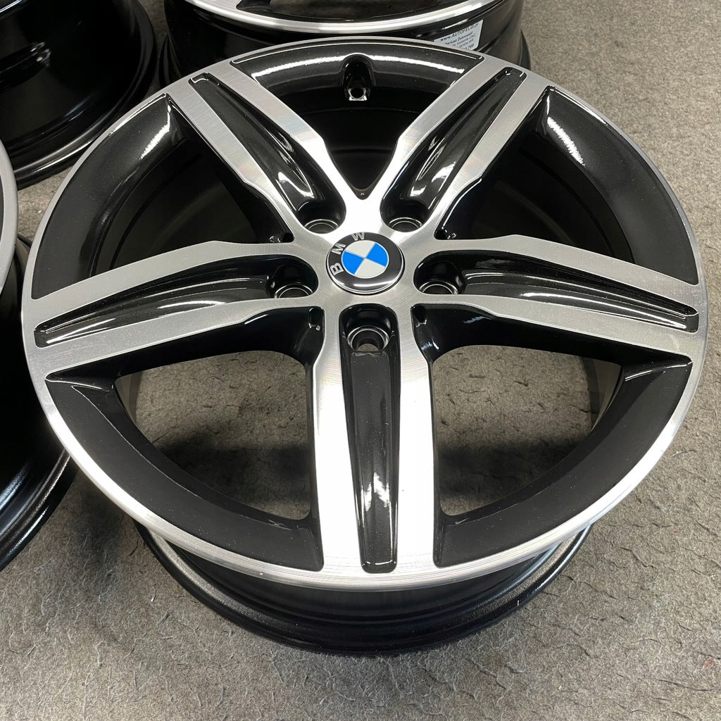 4x Alufelge 17 Zoll 7.5" 5x112 6855091 BMW 2 F45 F46 Rim Wheel FEL8153647554yr