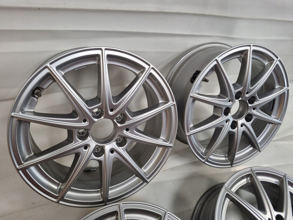 4x Alufelge 16 Zoll 6.5" 5x112 44ET Glanz Silber A1774011100 Mercedes-Benz W177 FEL8299503487qu