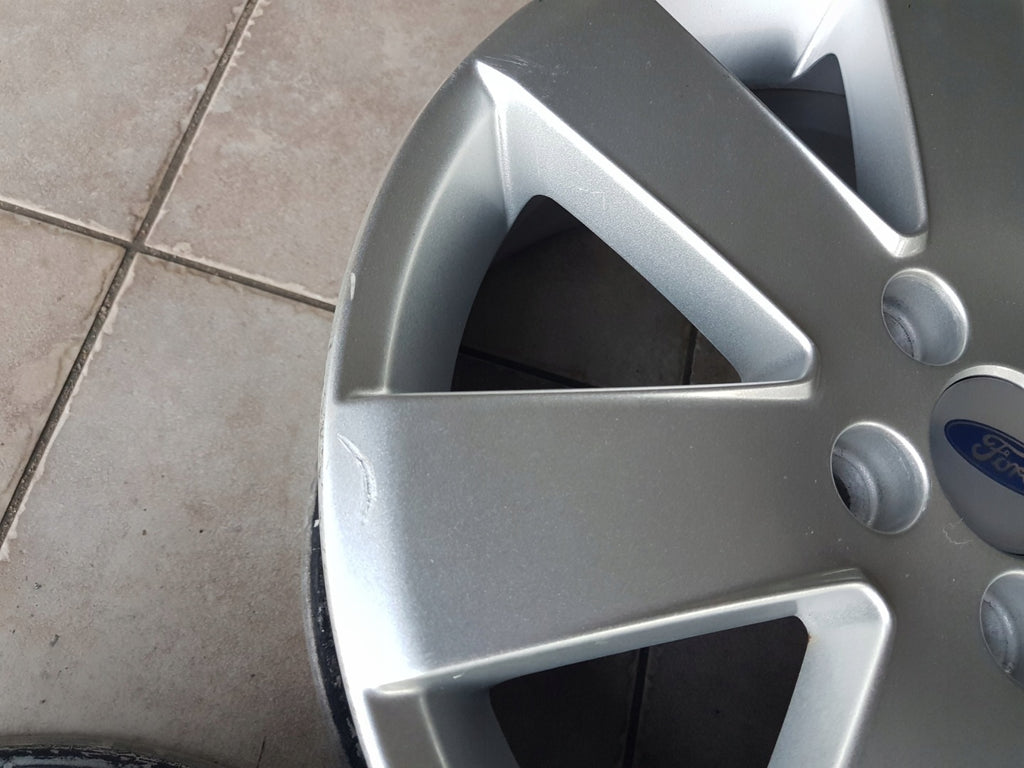 4x Alufelge 16 Zoll 6.5" 5x108 52 5ET Glanz Silber Ford Mondeo I Focus Cmax FEL3466299258wx