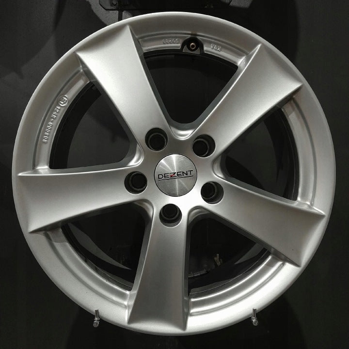 4x Alufelge 16 Zoll 7.0" 5x112 35ET Glanz Silber Audi A4 B8 Rim Wheel FEL8286062252tb