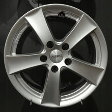 Laden Sie das Bild in den Galerie-Viewer, 4x Alufelge 16 Zoll 7.0" 5x112 35ET Glanz Silber Audi A4 B8 Rim Wheel FEL8286062252tb