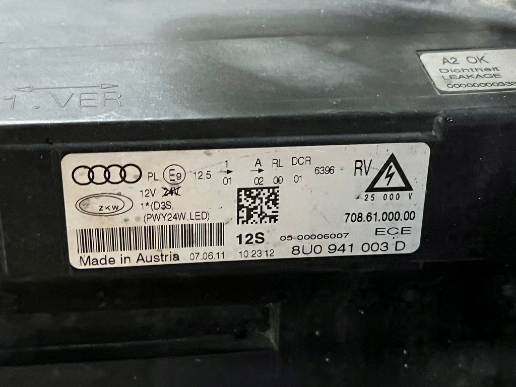 Frontscheinwerfer Audi Q3 8U0941003D LED Links Scheinwerfer Headlight
