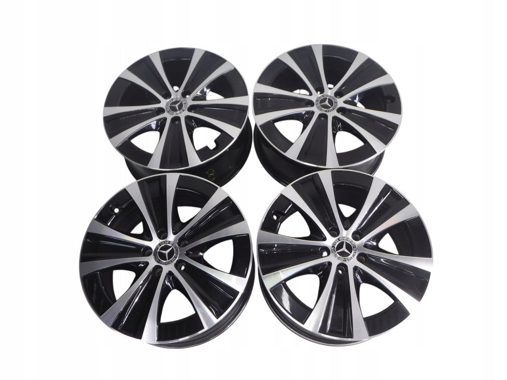 4x Alufelge 18 Zoll 8.0" 5x112 43ET Glanz Schwarz A2134013700 Audi A205 I FEL7536444011oo