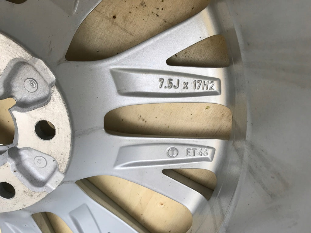 1x Alufelge 17 Zoll 7.5" 5x112 46ET 5FA601025B Seat Leon Rim Wheel FEL8645636121xr