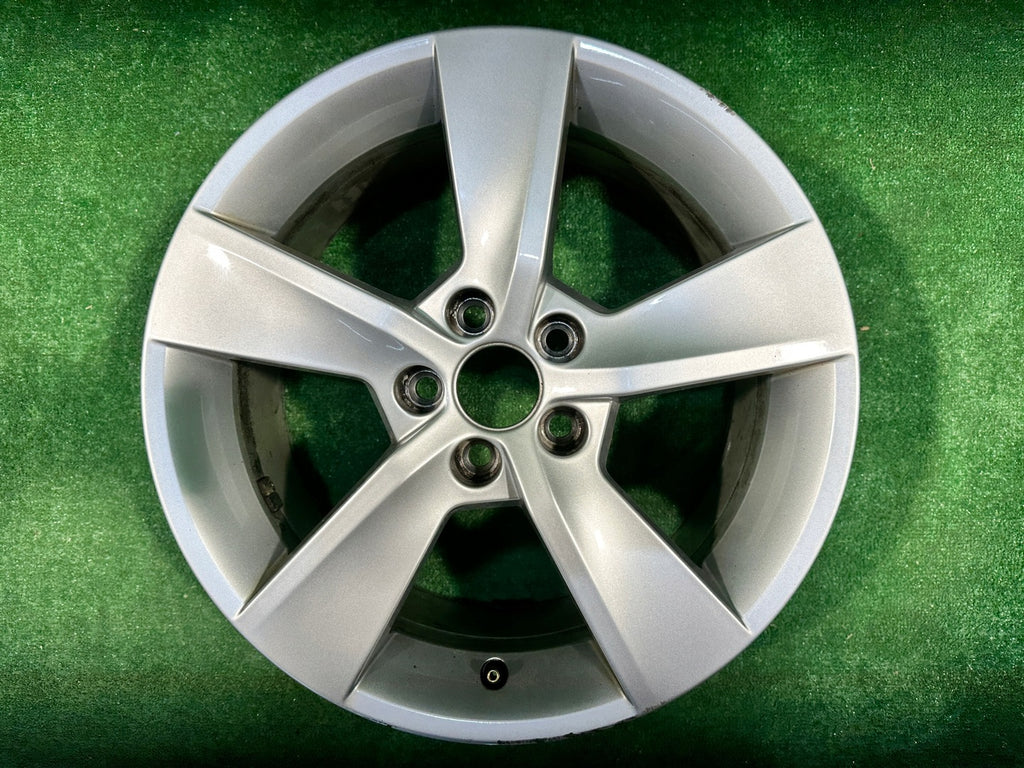 1x Alufelge 16 Zoll 7.0" 5x100 46ET 5JA601025AD Skoda Rapid Rim Wheel