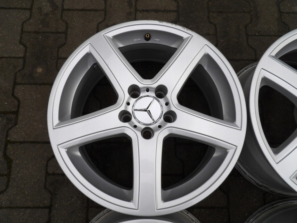 4x Alufelge 17 Zoll 7.5" 5x112 32ET Mercedes-Benz Rim Wheel FEL8258228162hm