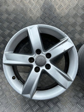 Load image into Gallery viewer, 4x Alufelge 16 Zoll 7.0&quot; 5x112 46ET Glanz Silber 8K0071496 Audi Rim Wheel