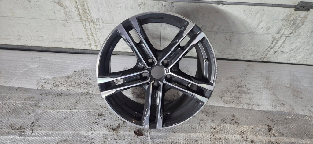 1x Alufelge 18 Zoll 8.0" 5x112 57ET Glanz Graphit 8092352 BMW F40 Mg Rim Wheel FEL5555981662om