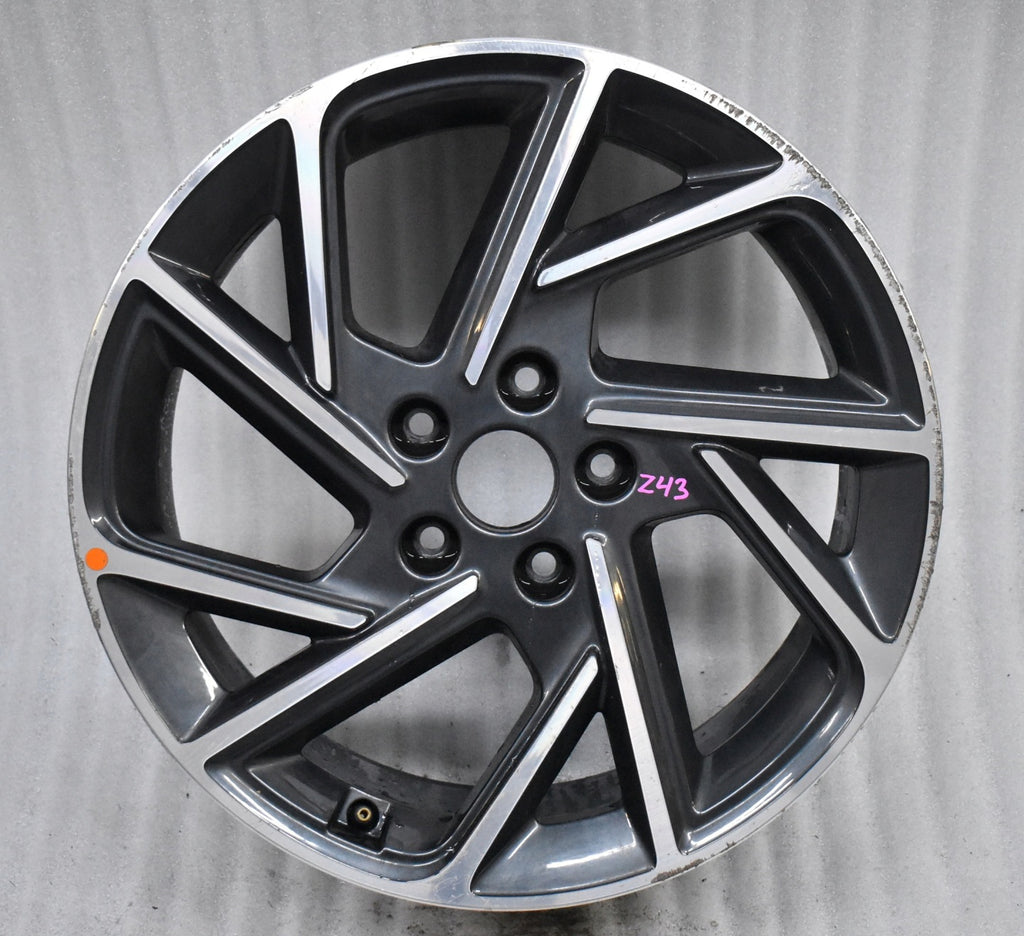 1x Alufelge 18 Zoll 7.5" 5x114.3 55ET 52910-G4800 Hyundai I30 Iii Rim Wheel FEL6616347653ul