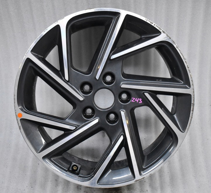 1x Alufelge 18 Zoll 7.5" 5x114.3 55ET 52910G4800 Hyundai I30 Iii Rim Wheel FEL6616347653ul