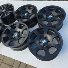 Load image into Gallery viewer, 4x Alufelge 16 Zoll 7.0" 5x120 20ET Glanz Silber 6762000 BMW E60 E61 Rim Wheel FEL7443170531jc
