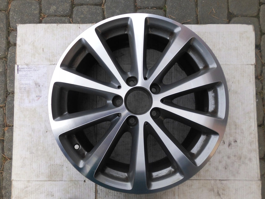1x Alufelge 17 Zoll 7.5" 5x112 A2134011300 Mercedes-Benz Rim Wheel