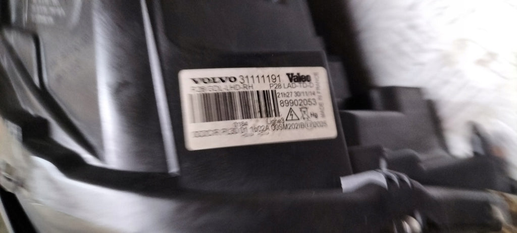 Frontscheinwerfer Volvo Xc90 Rechts Scheinwerfer Headlight