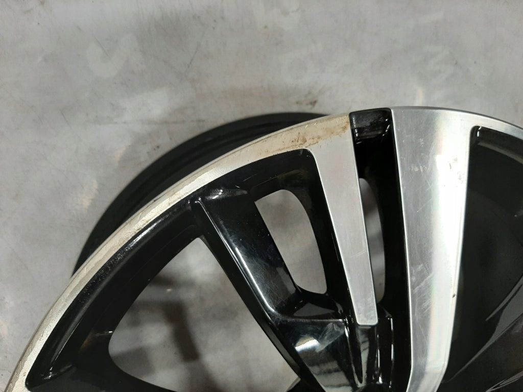 1x Alufelge 18 Zoll 7.5" 5x108 49ET Glanz Schwarz 9809687377 Peugeot Ii FEL5283414217di