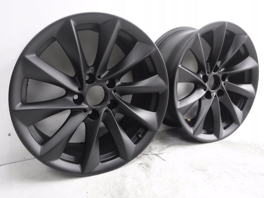 1x Alufelge 18 Zoll 8.0" 5x120 34ET Glanz Silber 6796248 BMW F30 F31 Rim Wheel FEL9608948077or