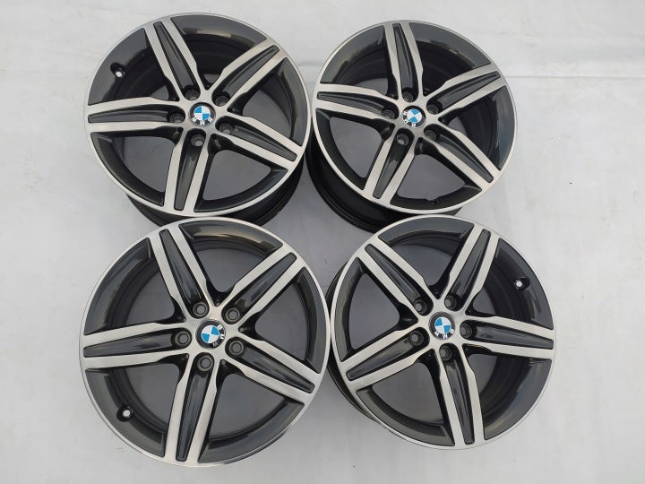 4x Alufelge 17 Zoll 7.5" 5x112 54ET Glanz Silber 6855091 BMW 4 Gran 2 Tourer F45 FEL7902136270kk