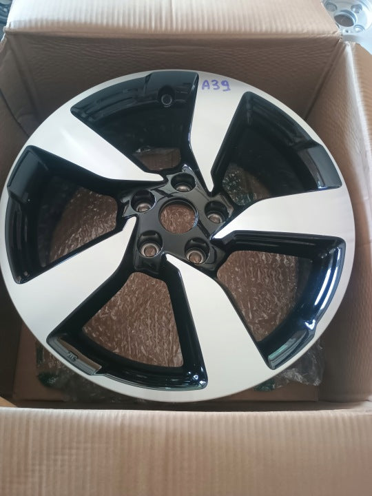 1x Alufelge 17 Zoll 7.0" 5x114.3 40ET Glanz Schwarz D0C00-4EA8A Nissan X-Trail I FEL1612589324aj