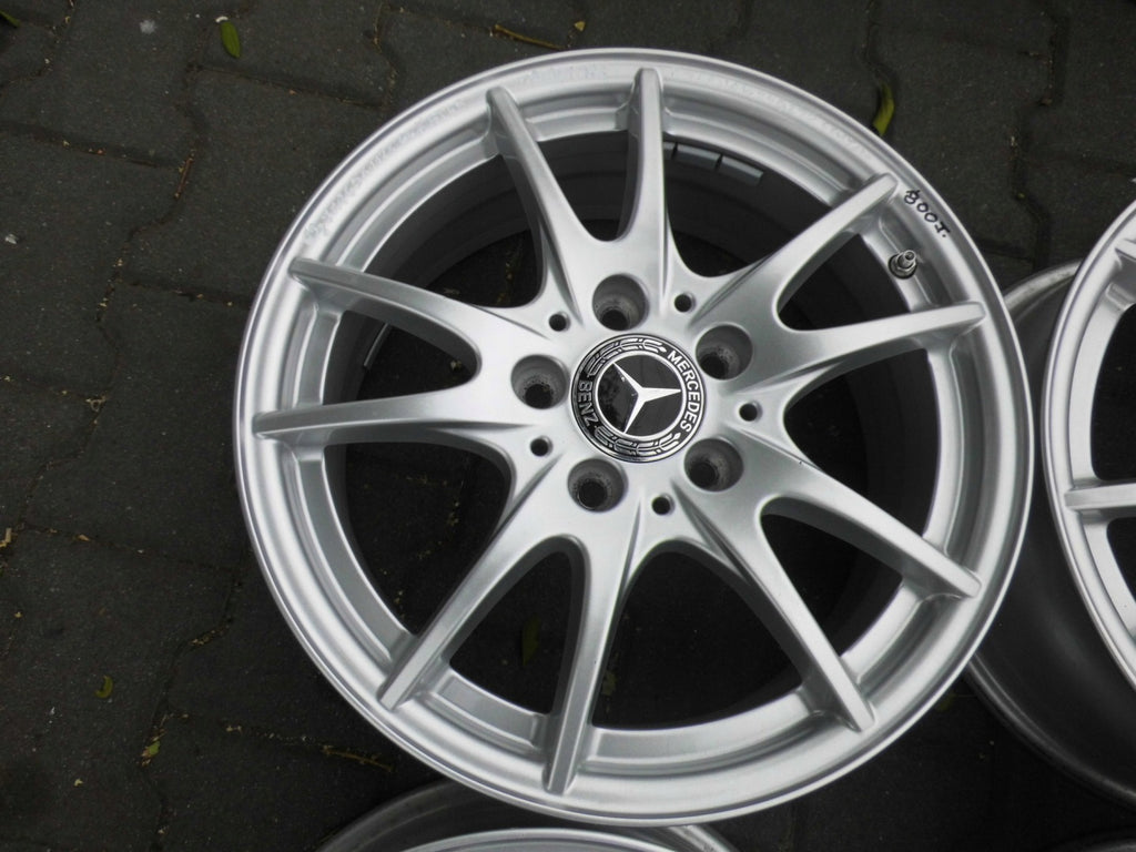 1x Alufelge 16 Zoll 6.5" 5x112 49ET A2464011302 Mercedes-Benz W245 Rim Wheel FEL2723331514wh