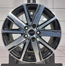 Load image into Gallery viewer, 1x Alufelge 17 Zoll 54ET Glanz Schwarz 6889638 Mini F56 F55 Rim Wheel FEL5642176417yq