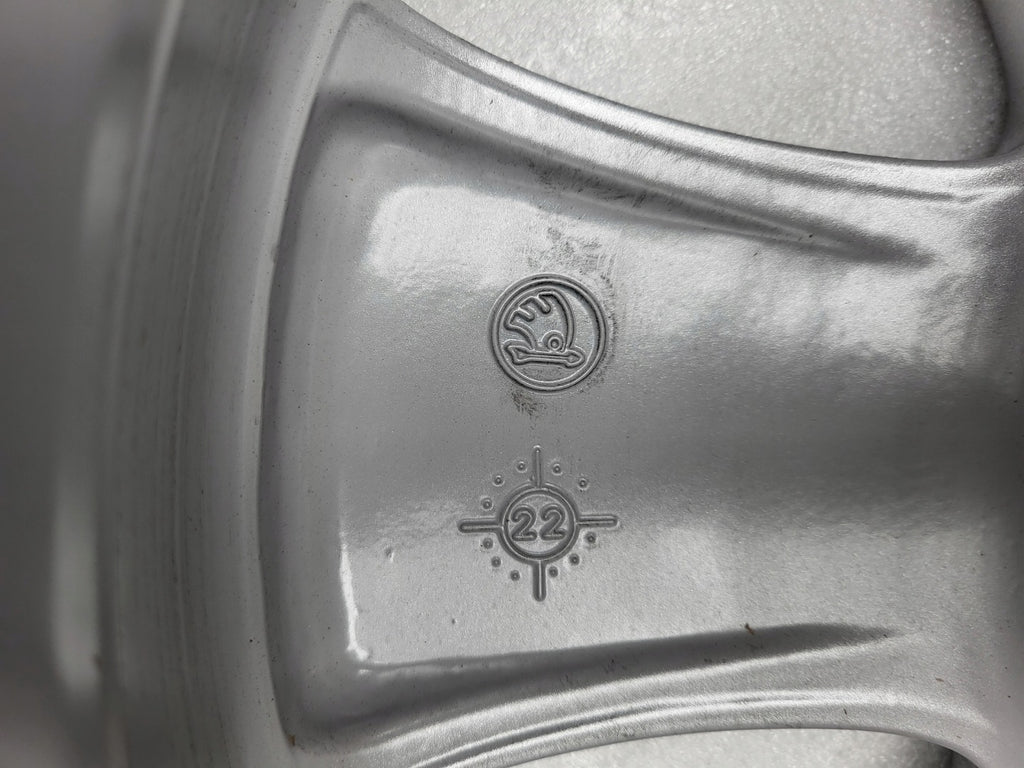 1x Alufelge 17 Zoll 7.0" 5x112 45ET Glanz Grau 5L0601025B Skoda Superb I FEL4884271491oj