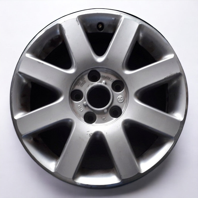 1x Alufelge 16 Zoll 6.0" 5x112 50ET Glanz Silber 1K0601025Q VW Golf VI Touran