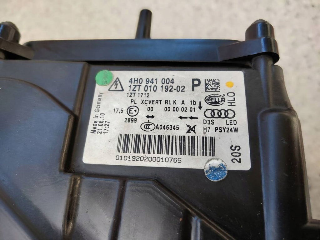 Frontscheinwerfer Audi A8 4H0941004P Xenon Rechts Scheinwerfer Headlight