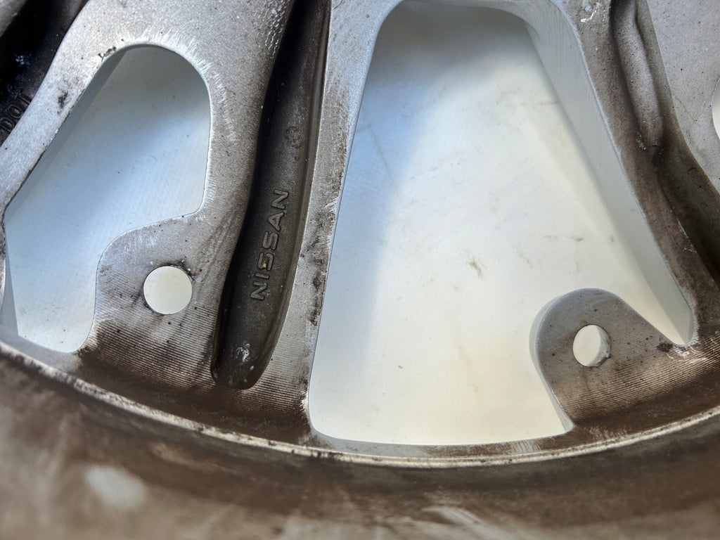 1x Alufelge 19 Zoll 7.5" 5x114.3 35ET Nissan Rim Wheel