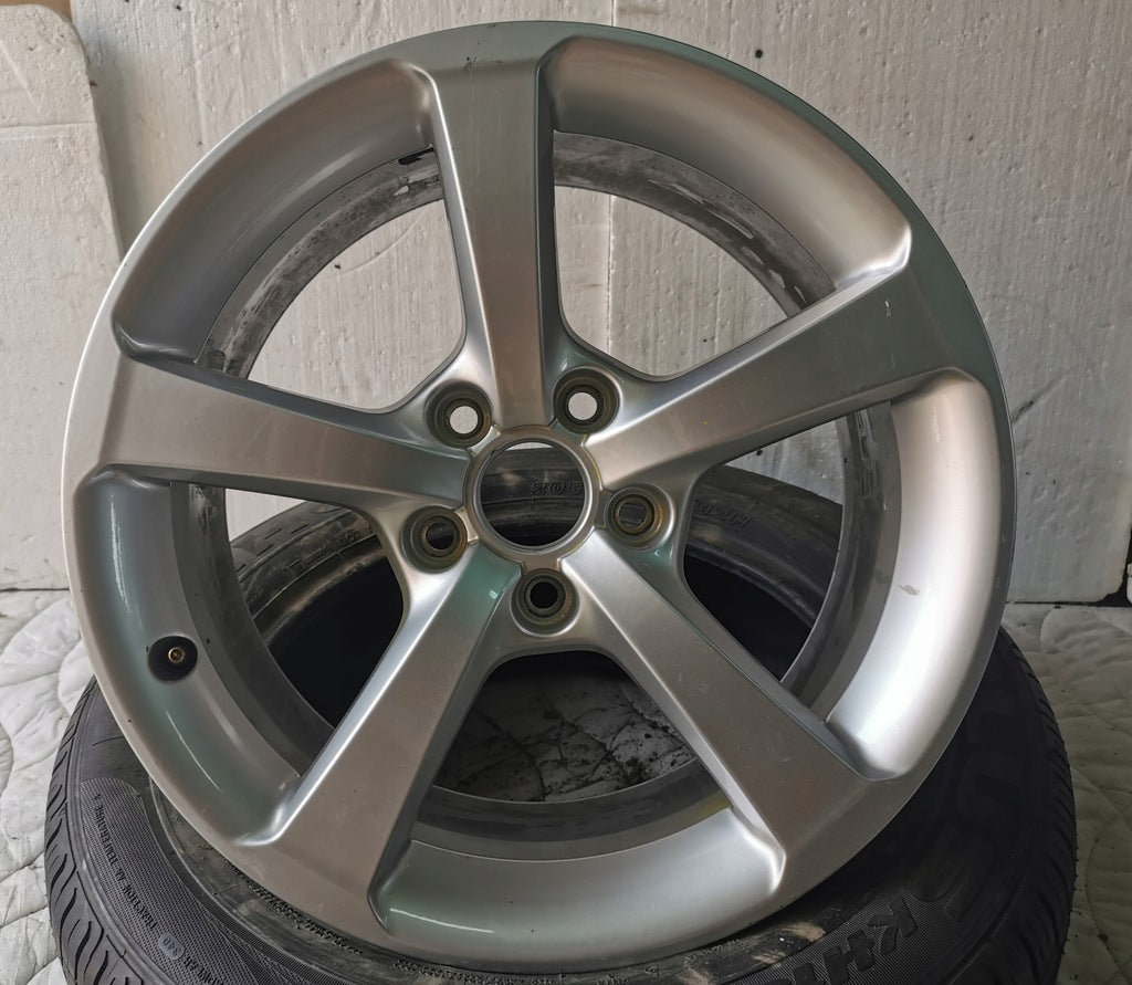 1x Alufelge 17 Zoll 7.5" 5x112 43ET Glanz Silber 8V0601025S Audi A4 A3 Rim Wheel FEL9688550362dg