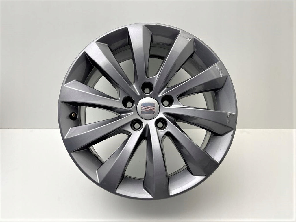 1x Alufelge 17 Zoll 7.0" 5x112 39ET 7N5601025H Seat Alhambra Rim Wheel